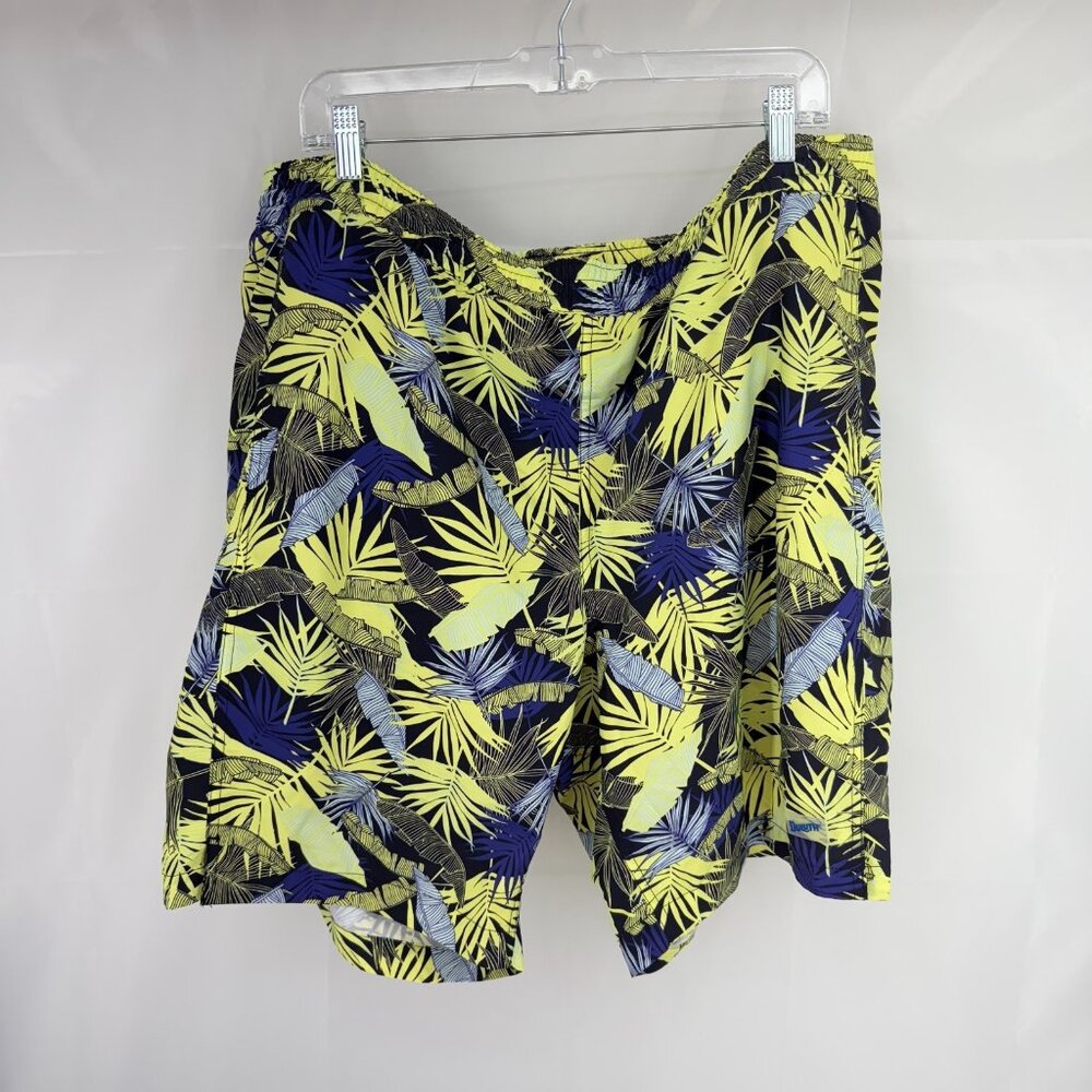 Duluth Trading Men 2XL Pier Genius Swim Shorts Buck Naked Liner 9" Beach Pool